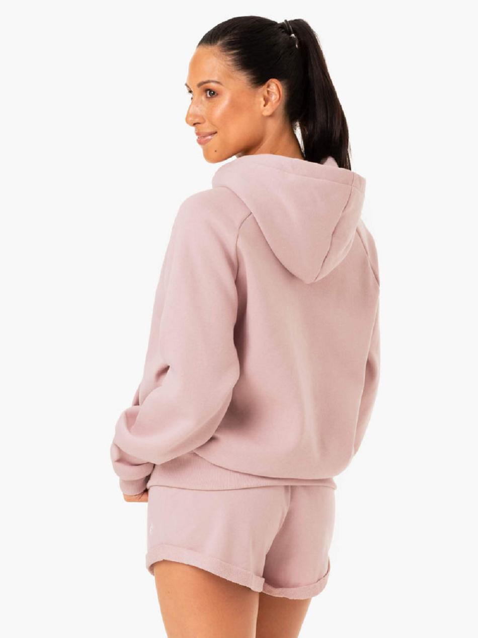 Rose Women's Ryderwear Off Duty Fleece Hoodie Trackset | 146G37399