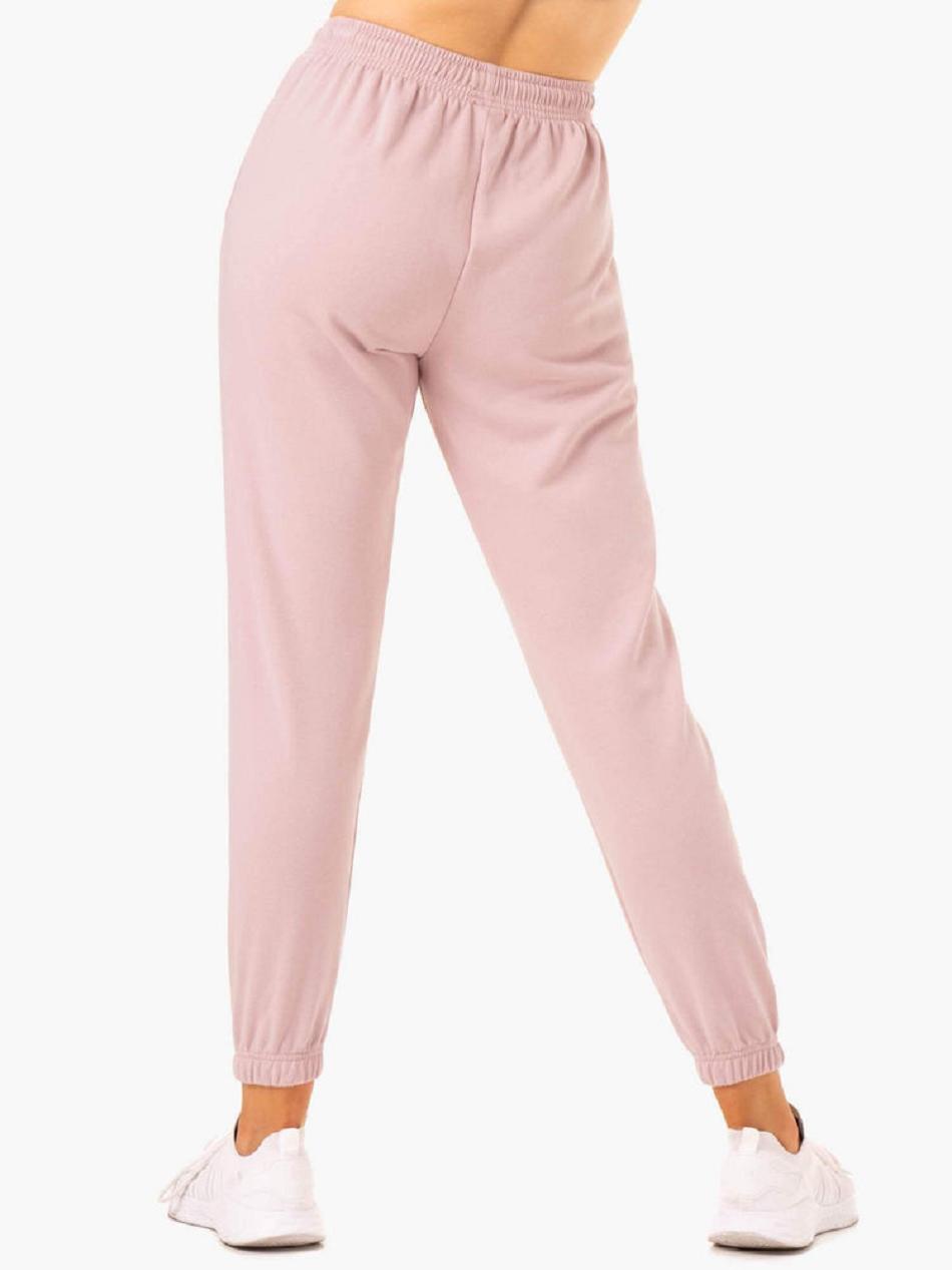 Rose Women's Ryderwear Off-Duty Fleece Track Pants Trackset | 67U7236231