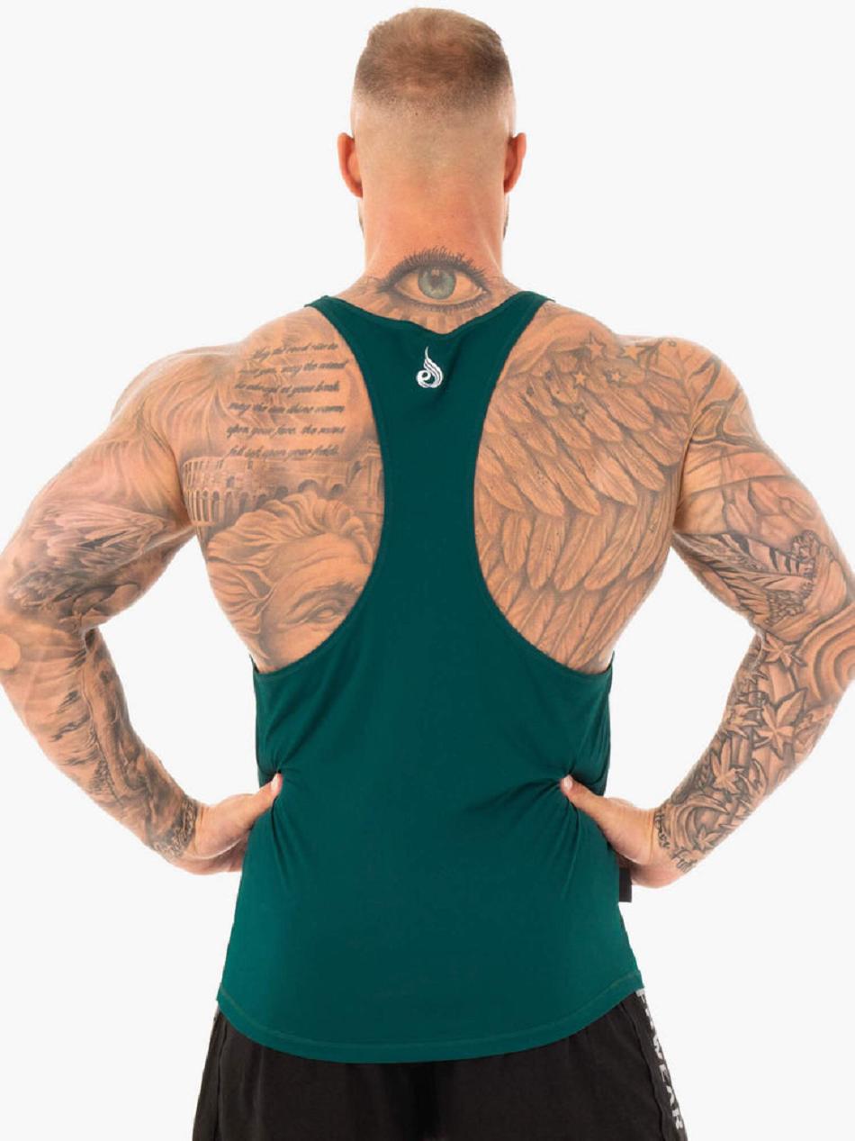 Turquoise Men's Ryderwear Lift T-Back Stringers | NF8063752