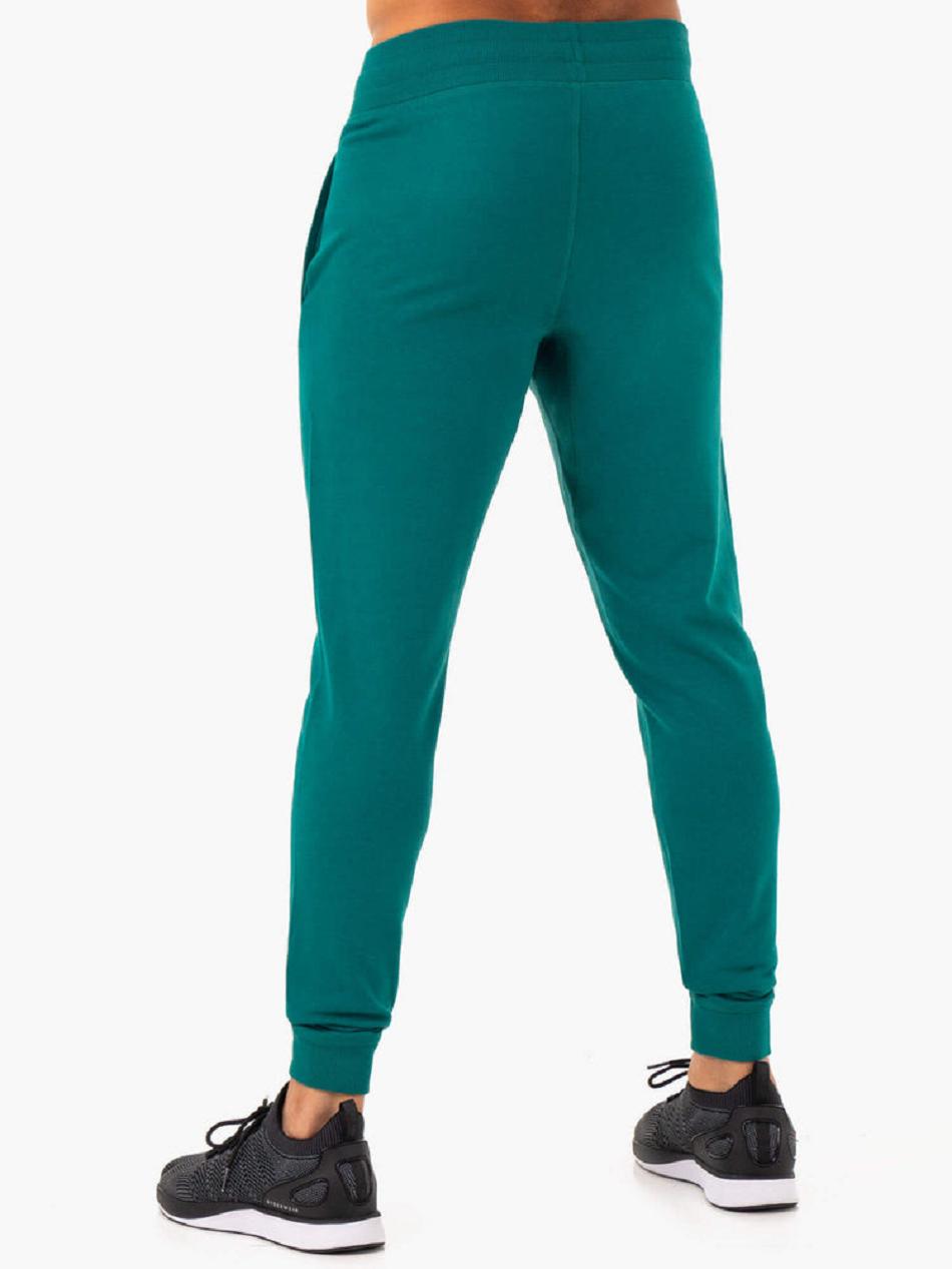 Turquoise Men's Ryderwear Recharge Tapered Track Pants | HY9530069