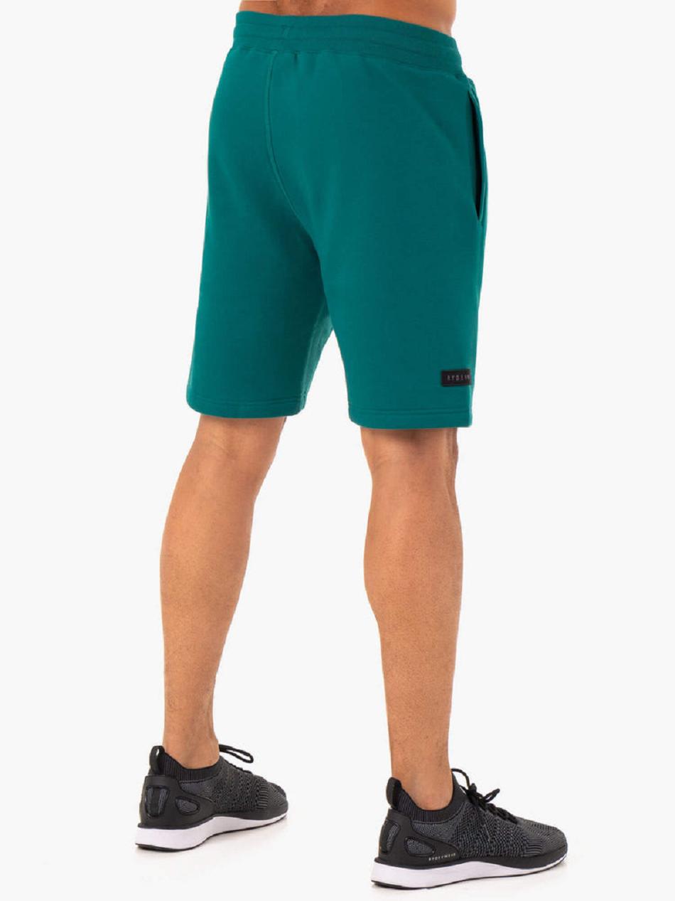 Turquoise Men's Ryderwear Recharge Track Shorts | 155IV47333