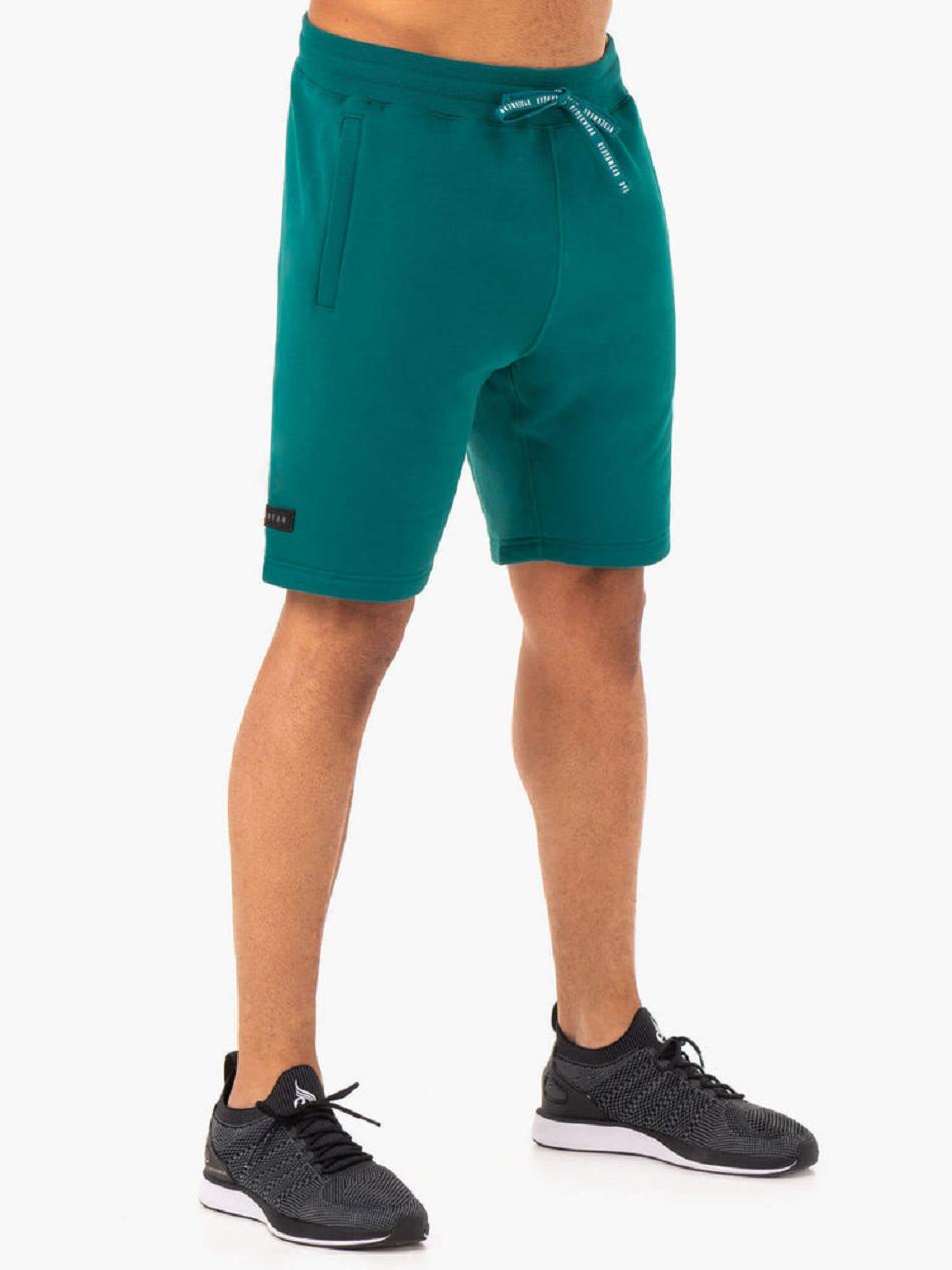 Turquoise Men\'s Ryderwear Recharge Track Shorts | 155IV47333