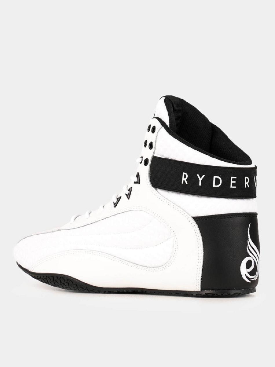 White Men's Ryderwear D-Mak Rogue Shoes | TNTY43091