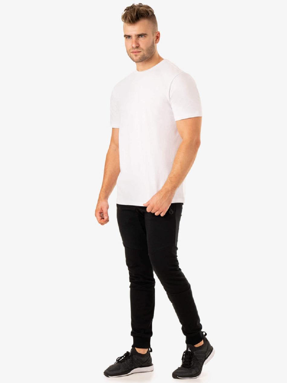 White Men's Ryderwear Limitless T-Shirt Top | 160G84879