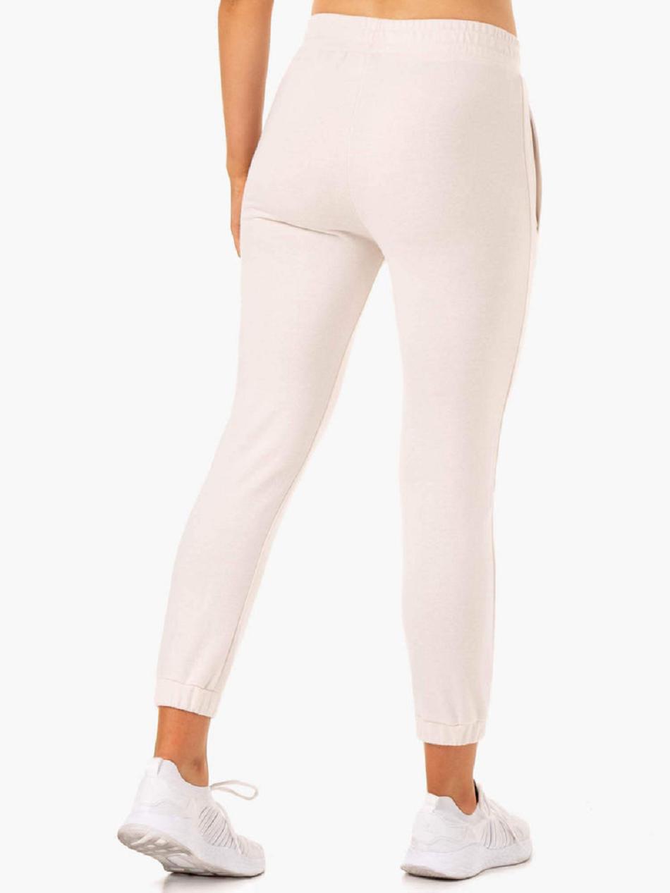 White Women's Ryderwear Adapt Track Pants | 5G7384357