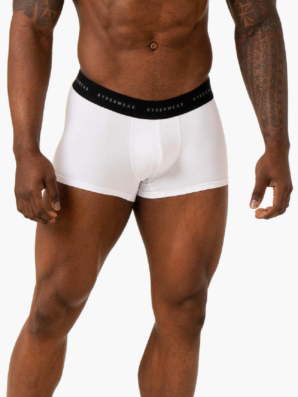 White Women\'s Ryderwear Men\'s Boxer Briefs Accessories | V8F79513