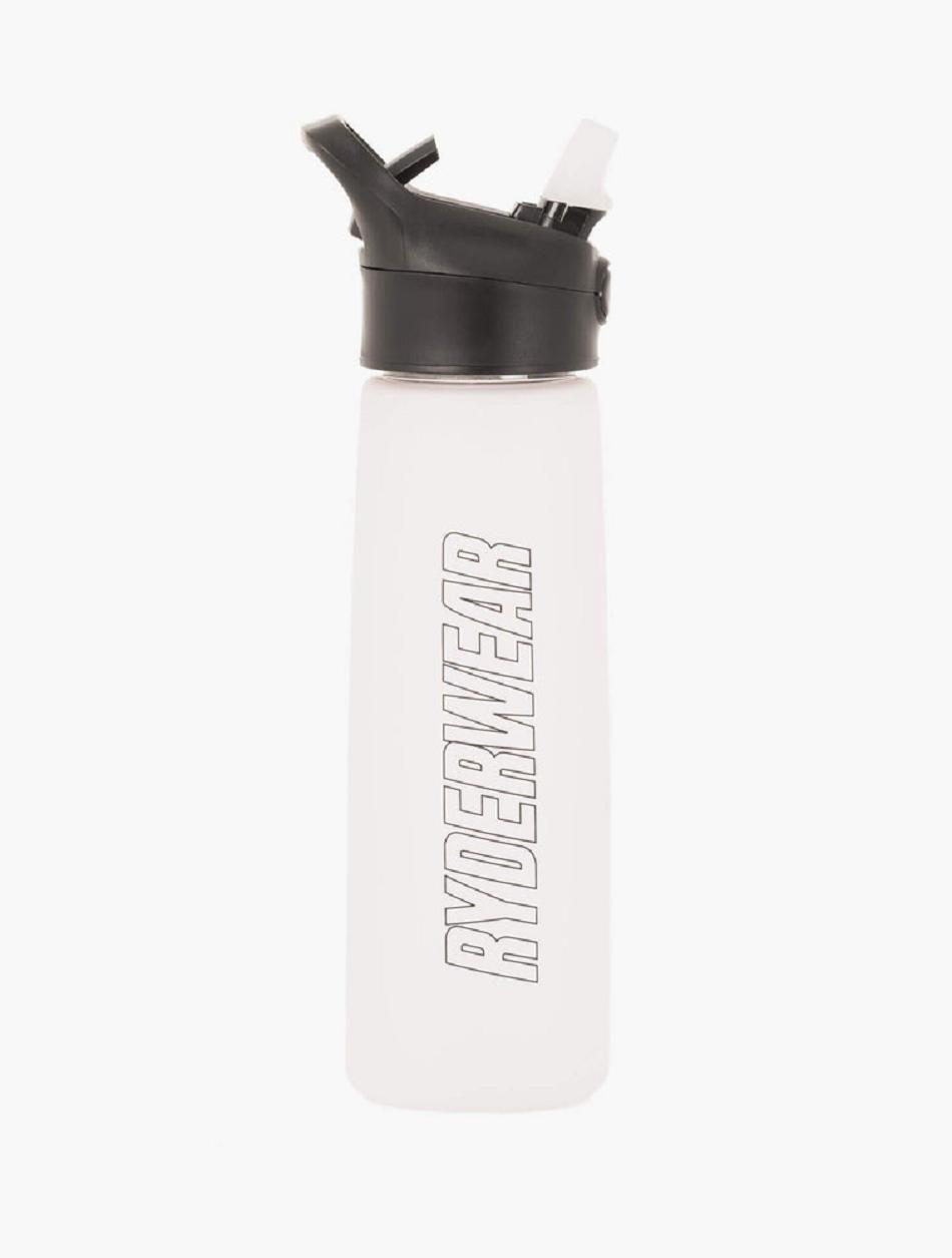 White Women's Ryderwear Ryderwear Straw Drink Bottle Accessories | REH77410