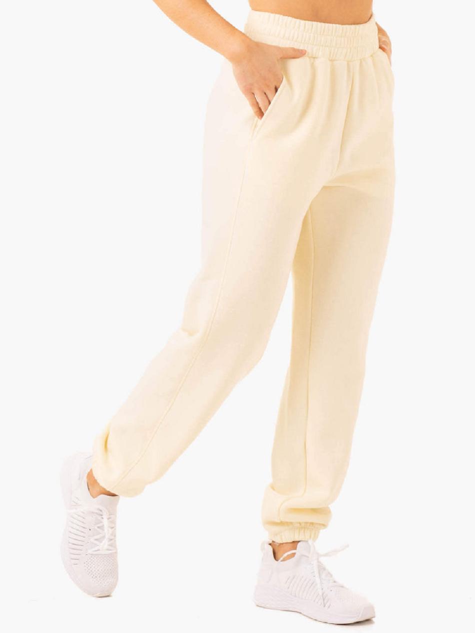 White Women's Ryderwear Sideline Track Pants Trackset | 124T31481