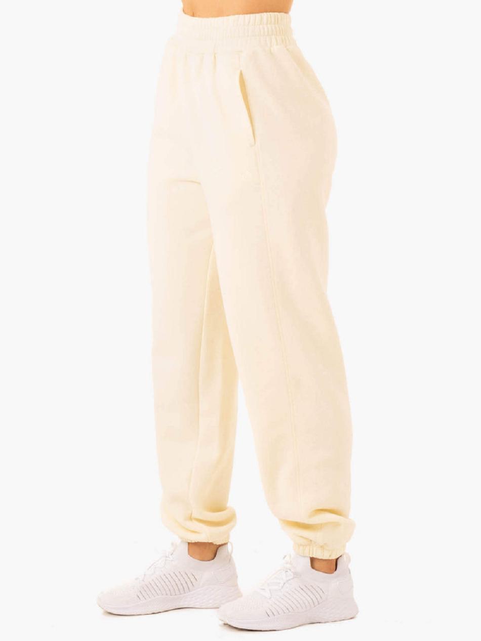 White Women's Ryderwear Sideline Track Pants Trackset | 124T31481