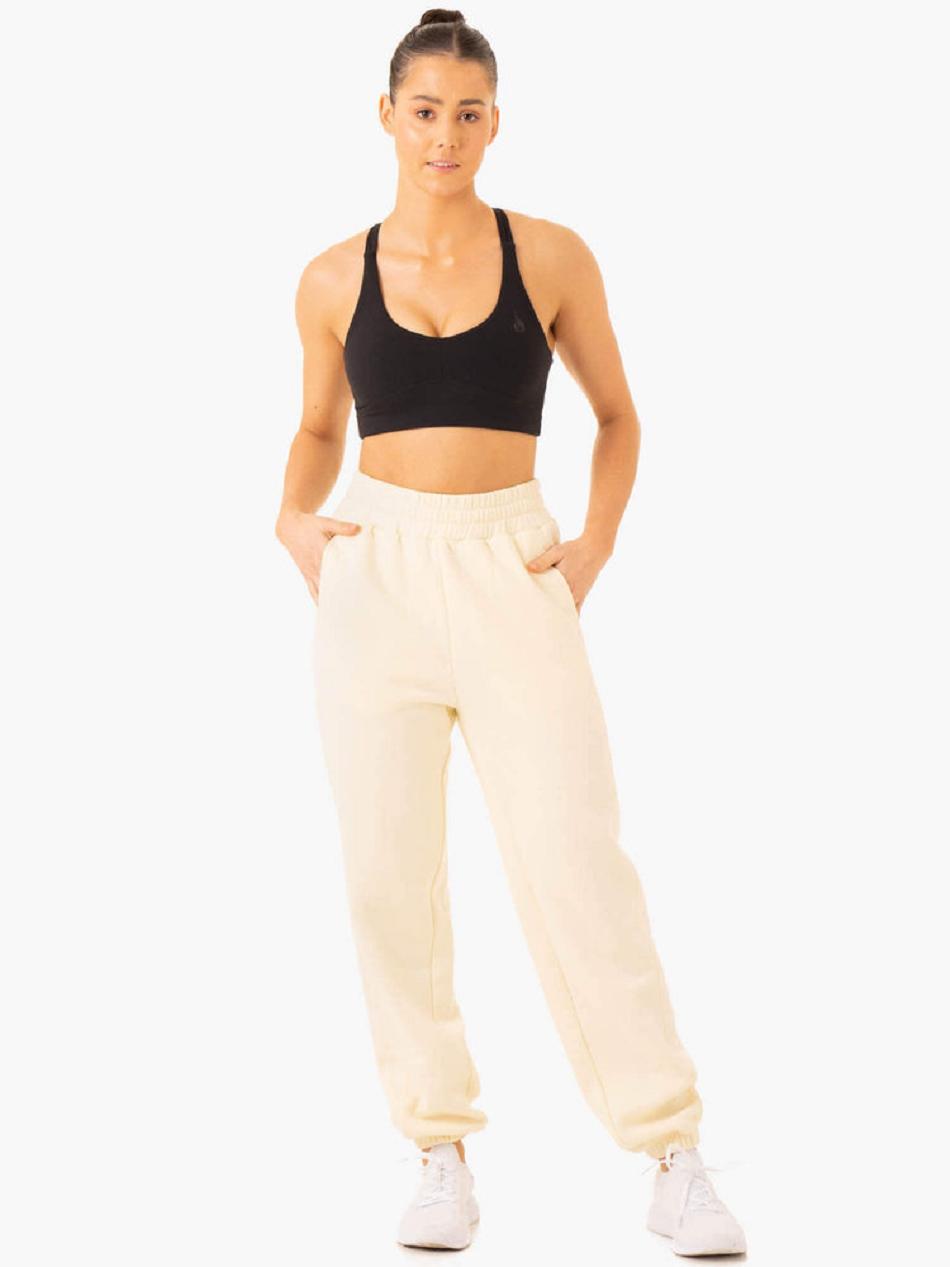 White Women's Ryderwear Sideline Track Pants Trackset | 124T31481