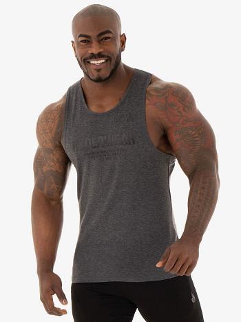 Black Men's Ryderwear Focus Baller Tank Top | 6Y8852999