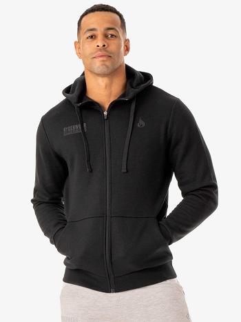 Black Men's Ryderwear Limitless Zip Up Jackets | 91RT19308