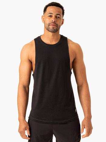 Black Men's Ryderwear Vital Baller Tanks | TNTY40717