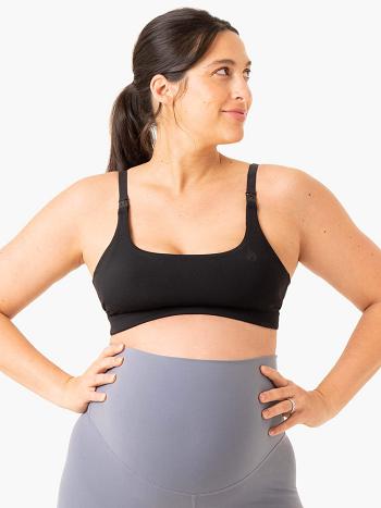 Black Women's Ryderwear Active Bump Sports Bras | ES5465656