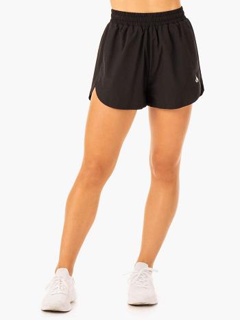 Black Women's Ryderwear Element Training Shorts | 88S85534