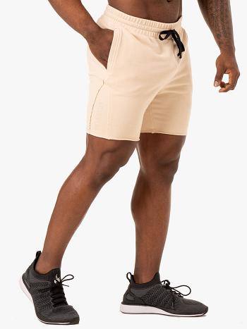 Brown Men's Ryderwear Force Track Shorts | MNG86793