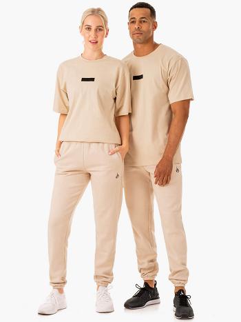 Brown Men's Ryderwear Unisex Track Pants | OKT12907