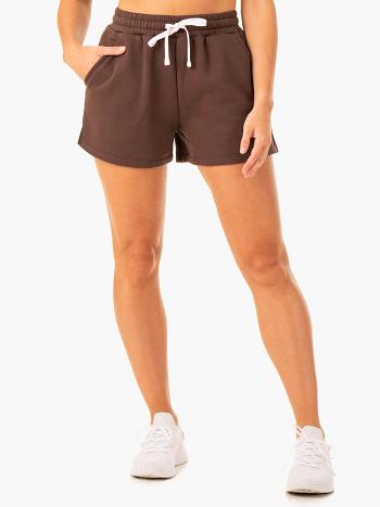 Chocolate Women's Ryderwear Restore Track Shorts Trackset | G5B51359