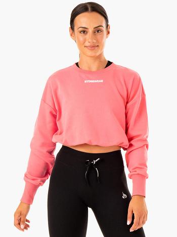 Coral Women's Ryderwear Replay Sweaters | 134J53361