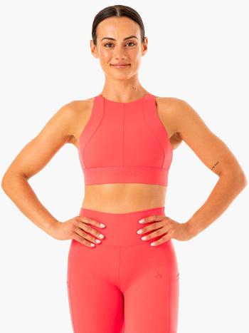 Coral Women's Ryderwear Reset High Impact Sports Bras | FG5267470