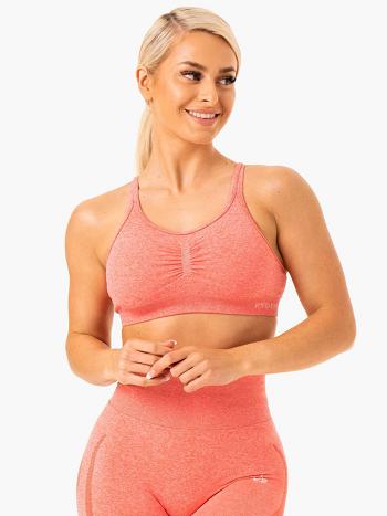 Coral Women's Ryderwear Sculpt Seamless Sports Bras | NF5211252