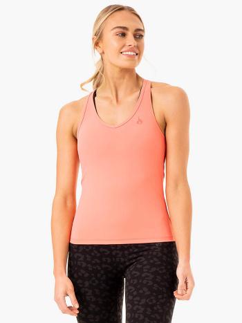 Coral Women's Ryderwear Ultra Compression Tanks | YGJ19427