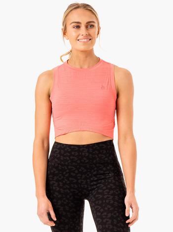 Coral Women's Ryderwear Ultra Scoop Tanks | FR6599462