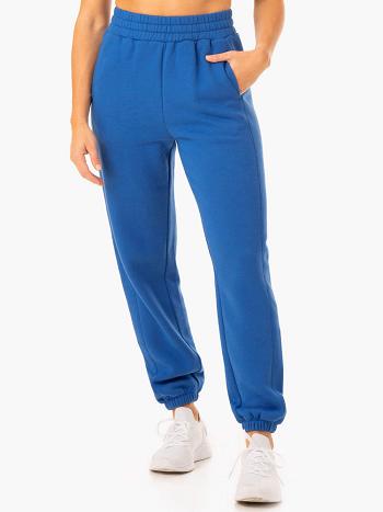 Deep Blue Women's Ryderwear Sideline Track Pants Trackset | 73FE76935