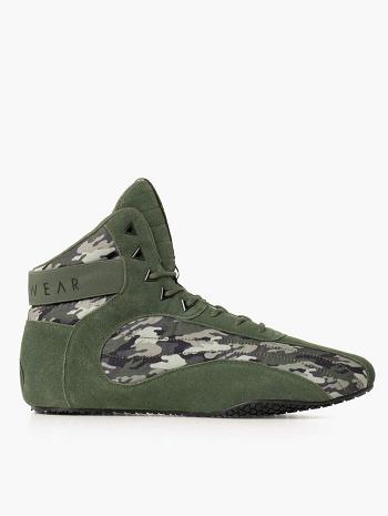 Green / Camo Men's Ryderwear D-Mak II Shoes | 96EW31324