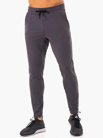 Grey Men's Ryderwear Optimal Gym Track Pants | DF9123288