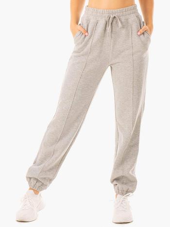 Grey Women's Ryderwear Revival High Waisted Track Pant Trackset | BG7483618