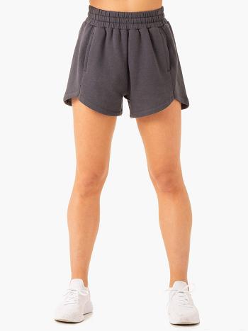 Grey Women's Ryderwear Sideline Track Shorts Active Lounge | 171F41499