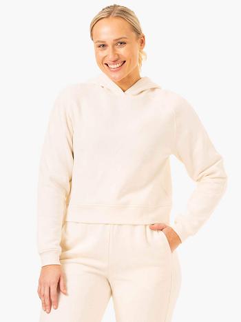 Light Yellow Women's Ryderwear Sideline Hoodie Active Lounge | OKT89717