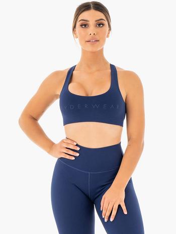 Navy Women's Ryderwear Motion Sports Bras | YGJ62611