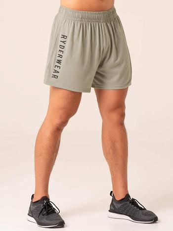 Olive Men's Ryderwear Advance Arnie Shorts | A2X52653