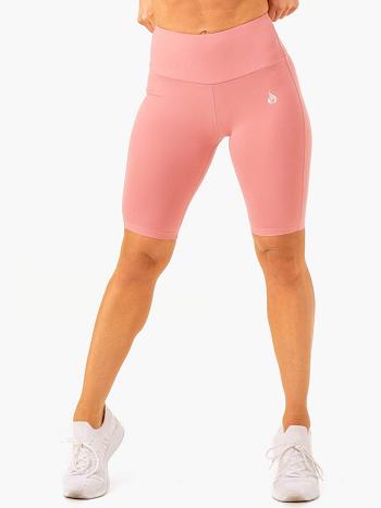 Pink / Pink Women's Ryderwear Action Bike Short Shorts | NF4899984