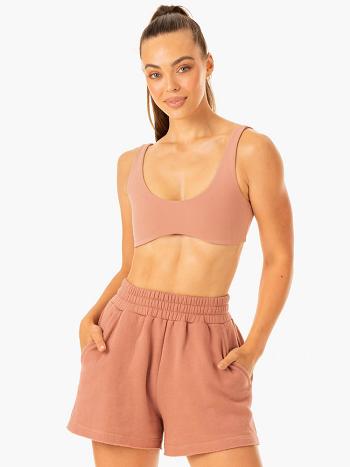 Pink Women's Ryderwear Elevate Lounge Bra Active Lounge | 76FE23869