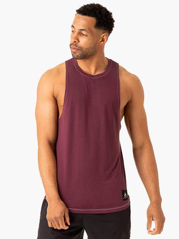 Purple Men's Ryderwear Vital Baller Tanks | 83YH83560