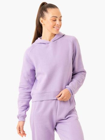 Purple Women's Ryderwear Sideline Hoodie Trackset | 137IV53185