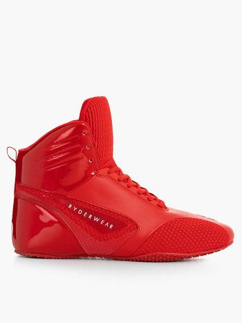 Red Men's Ryderwear D-Mak Carbon Fibre Shoes | 67U9431734