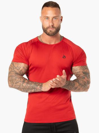 Red Men's Ryderwear Evo T-Shirt Top | DF8411068