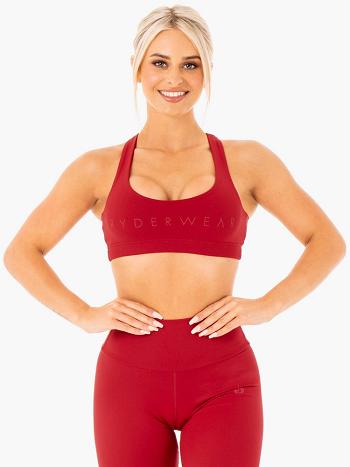 Red Women's Ryderwear Motion Sports Bras | 59JF82722