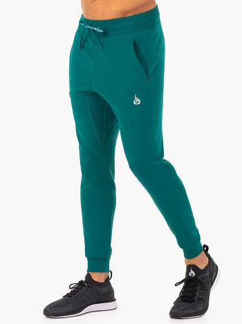 Turquoise Men's Ryderwear Recharge Tapered Track Pants | HY9530069