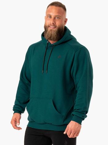 Turquoise Men's Ryderwear Reset Pullover Hoodie | DF8834576