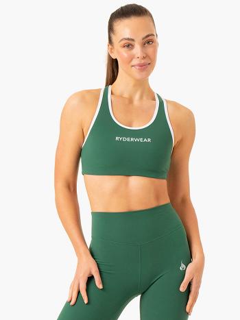 Turquoise Women's Ryderwear Frequency High Impact Sports Bras | NF5156853