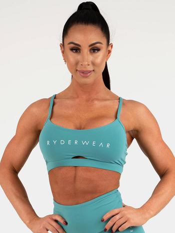 Turquoise Women's Ryderwear Staples Sports Bras | DS5595933