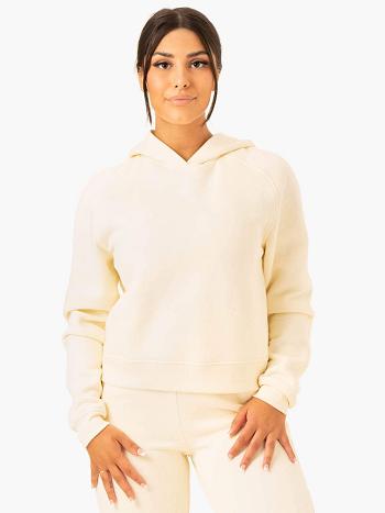 White Women's Ryderwear Sideline Hoodie | 77HF62687