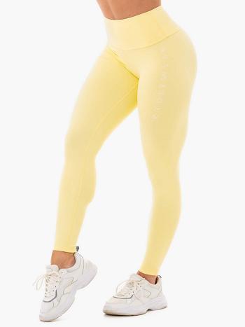 Yellow Women's Ryderwear Staples Leggings Scrunch Bum | 6Y4430450